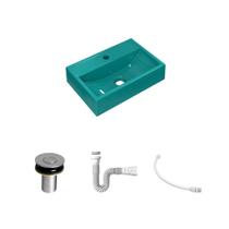 Kit Cuba Q45 C/Válvula Click 1''B (2,6cm) + Sifão Pvc + Flexível