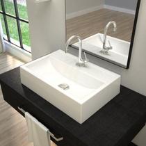 Kit Cuba Q45 e Válvula Click 1"b Pol. com Sifão Cromado e Flexível Compace