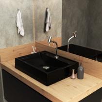 Kit Cuba Rt49 com Válvula Click 1 Polegada G e Sifão Cromado e Flexível Compace