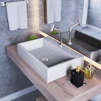 Kit Cuba Rt55 com Torneira Pratika 1060 Metal e Válvula Click 1 Polegada B Compace