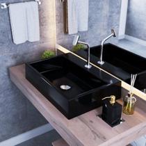 Kit Cuba RT55 Com Torneira Pratika 1060 Metal e Válvula Click 1 Polegada G e Sifão Pvc e Flexível Co