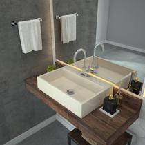 Kit Cuba Rt55 com Válvula Click 1 Polegada G e Sifão Cromado e Flexível Compace