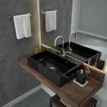 Kit Cuba Rt55 com Válvula Click 1 Polegada G e Sifão Cromado e Flexível Compace