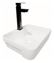 Kit Cuba Semi Encaixe Sicília e Torneira Monocomando Alta Adda Preta Kit Cuba Semi Encaixe Sicília e Torneira Monocomando Alta Adda Preta