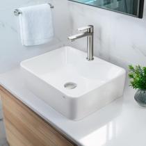 Kit Cuba SMART 48x37X13 Louça + Torneira + Válvula Click