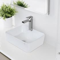 Kit Cuba Smart Moderna C/ Torneira Remix Cromado + Válvula