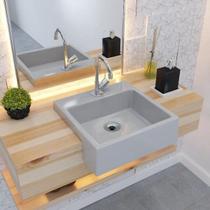 Kit Cuba XQ355 Torneira C50 e Válvula 1 Polegada ABS Sifão Flexível PVC Compace Kit Cuba XQ355 Torneira C50 e Válvula 1 Polegada ABS Sifão Flexível PVC Compace