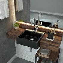 Kit Cuba XQ355 Torneira Luxo 1195 Válvula Click 1 Polegada G Compace Kit Cuba XQ355 Torneira Luxo 1195 Válvula Click 1 Polegada G Compace