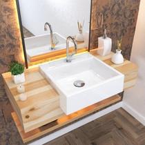 Kit Cuba XQ395 Válvula Click 1 1/2 Polegada Sifão PVC Flexível Compace