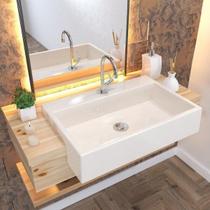 Kit Cuba Xrt55 com Válvula Click 1"b e Sifão Pvc e Flexível Compace