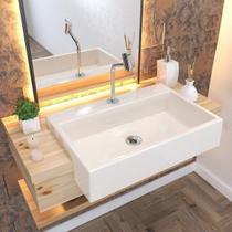 Kit Cuba Xrt55 Torneira Pratika 1060 Metal 1/4 Volta Compace