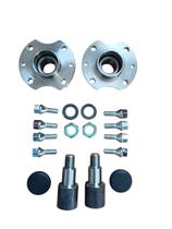 Kit cubo de roda Fiat + pontas de eixo completo para carretinha reboque