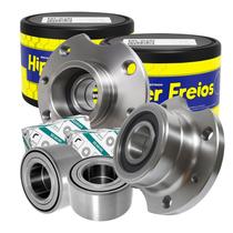 Kit Cubo e Rolamentos Uno Mille Fire 4Roda Sem ABS