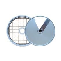 Kit Cubo Frutas Skymsen Grade Cubo 20x20mm e Disco Fatiador 14mm para Processador de Alimentos PA7 PRO KC20F