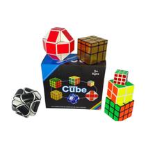 Kit Cubo Mágico 06 Pçs Modelos Diferentes Series Cube Match - CUBE SERIES