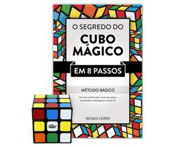 Kit Cubo Mágico 3x3 Profissional Fellow Cube + Livro: O Segredo Do Cubo Mágico