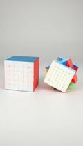 Kit Cubo Mágico 6x6 + 7x7 Quebra Cabeça Profissional Kit Cubo Mágico 6x6 + 7x7 Quebra Cabeça Profissional