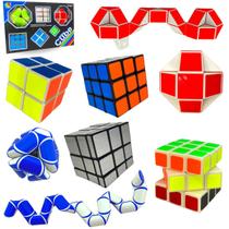 Kit Cubo Mágico Profissional Brinquedo Puzzle F114