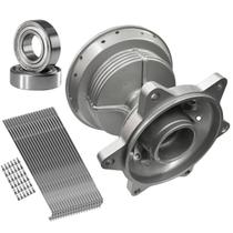 Kit Cubo Roda Traseira Nxr125 Bros125 Nxr150 Bros150 Nxr160 Bros160 Raio 4mm Rolamentos