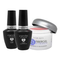 Kit Cuccio P1 Desidratador P2 Primer E Gel Star Nail Pink