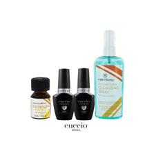 Kit Cuccio - Passo 1 e 2 + Sany Spray 236ml + Primer Ácido Kit Cuccio - Passo 1 e 2 + Sany Spray 236ml + Primer Ácido