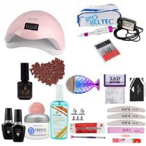 Kit Cuccio Unhas/Fibra Cabine Sun Micromotor Lb50 Bvolt