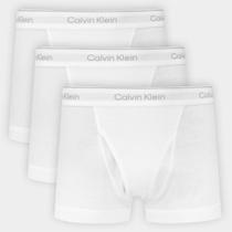 Kit Cueca Boxe Calvin Klein Trunk Masculina - 3 Peças Kit Cueca Boxe Calvin Klein Trunk Masculina - 3 Peças