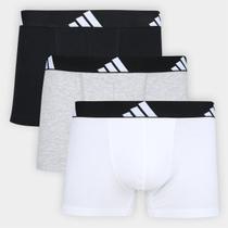 Kit Cueca Boxer Adidas 3 Peças