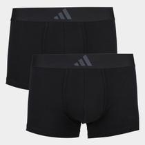 Kit Cueca Boxer Adidas Baixa Com 2 Peças