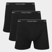 Kit Cueca Boxer Calvin Klein Brief Masculina - 3 Peças Kit Cueca Boxer Calvin Klein Brief Masculina - 3 Peças