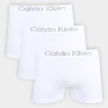 Kit Cueca Boxer Calvin Klein C/ 3 Peças Kit Cueca Boxer Calvin Klein C/ 3 Peças