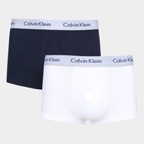Kit Cueca Boxer Calvin Klein Low Rise Trunk - 4 Peças