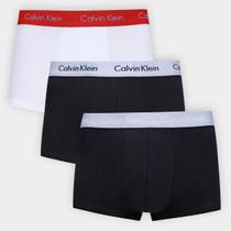 Kit Cueca Boxer Calvin Klein Low Rise Trunk Classic 3 Peças Kit Cueca Boxer Calvin Klein Low Rise Trunk Classic 3 Peças