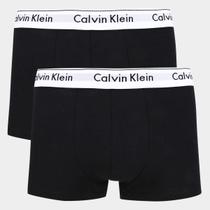 Kit Cueca Boxer Calvin Klein Trunk Modern Cotton 2 Peças