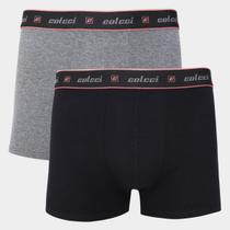 Kit Cueca Boxer Colcci Cotton Masculina - 2 Peças