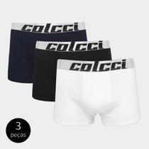 Kit Cueca Boxer Colcci Logo 3 Peças