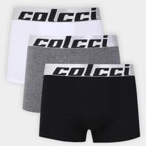 Kit Cueca Boxer Colcci Logo 3 Peças