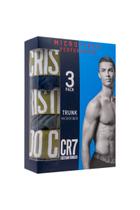 Kit Cueca Boxer CR7 Microfiber Performance Trunk 3 Peças Tamanho:GGênero:MasculinoCor:multicolor