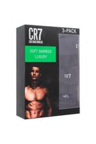 Kit Cueca Boxer CR7 Soft Bamboo Luxury com 3 Peças Tamanho:GCor:PretoGênero:Masculino
