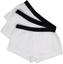 Kit Cueca Boxer Infantil 3 Peças Ogochi Juvenil Slim Em Algodão 2000