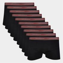 Kit Cueca Boxer Lupo Algodão 10 Peças