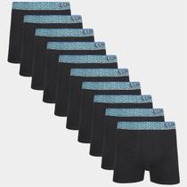 Kit Cueca Boxer Lupo Masculina - 10 Peças Kit Cueca Boxer Lupo Masculina - 10 Peças