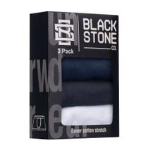Kit Cueca Boxer Masculina - Black Stone