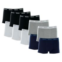 Kit Cueca Boxer Mash 10 Peças Masculina Algodão Elástico Kit Cueca Boxer Mash 10 Peças Masculina Algodão Elástico
