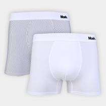 Kit Cueca Boxer Mash Listrada 2 Peças