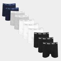 Kit Cueca Boxer Mash Masculina 10 Peças