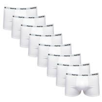 Kit Cueca Boxer Part.B Soft 8 Peças Branco