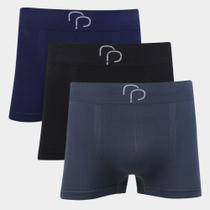 Kit Cueca Boxer RP Básica Masculina 3 Peças Kit Cueca Boxer RP Básica Masculina 3 Peças