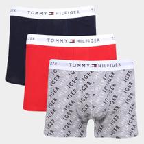 Kit Cueca Boxer Tommy Hilfiger 3 Peças