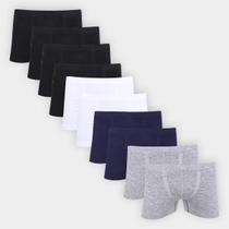 Kit Cueca Boxer Trifil Microfibra 10 Peças Kit Cueca Boxer Trifil Microfibra 10 Peças